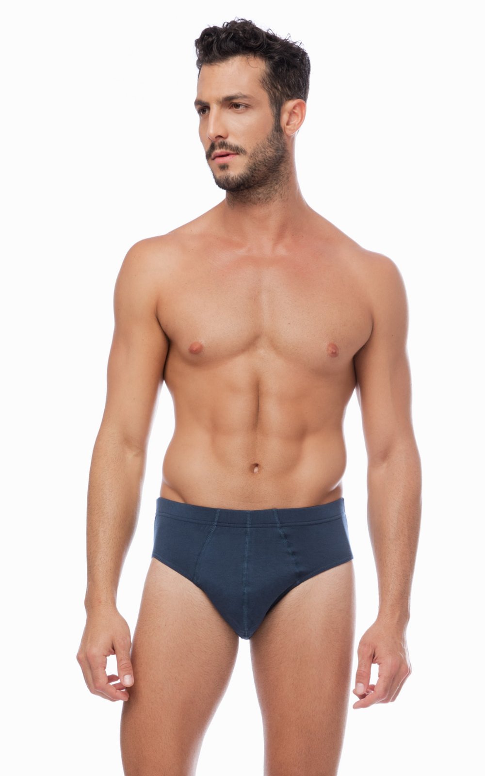 Minerva σετ 2 σλιπ σε μπλέ χρώμα - Nadia Lingerie