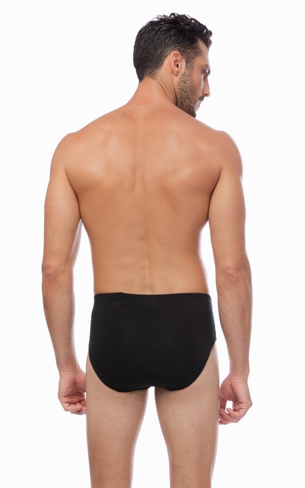 Minerva σετ 2 σλιπ σε μαύρο χρώμα - Nadia Lingerie