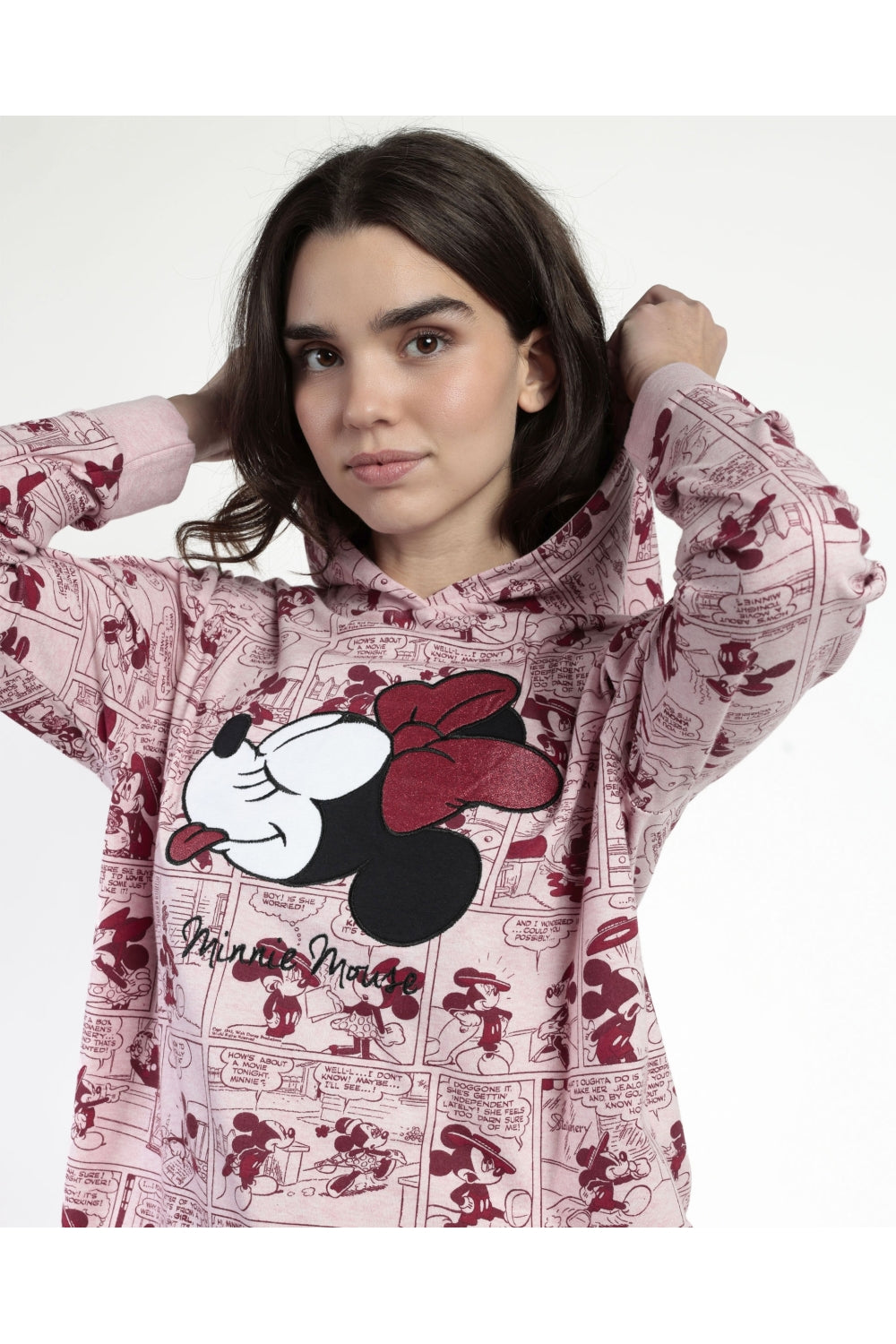 Πιτζάμε γυναικείες Minnie - Nadia Lingerie