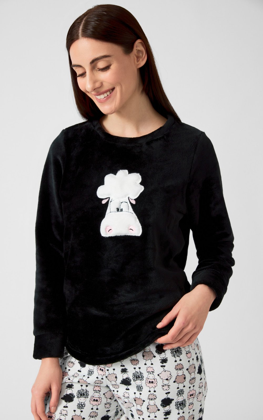 Βαμβακερή γυναικεία πυτζάμα - Nadia Lingerie