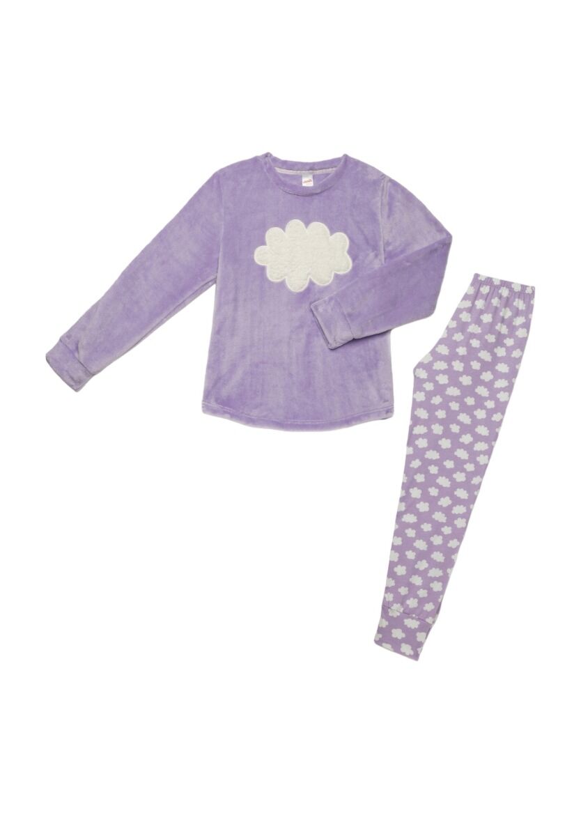 Πυτζάμα παιδική Φλις συννεφάκι - Nadia Lingerie