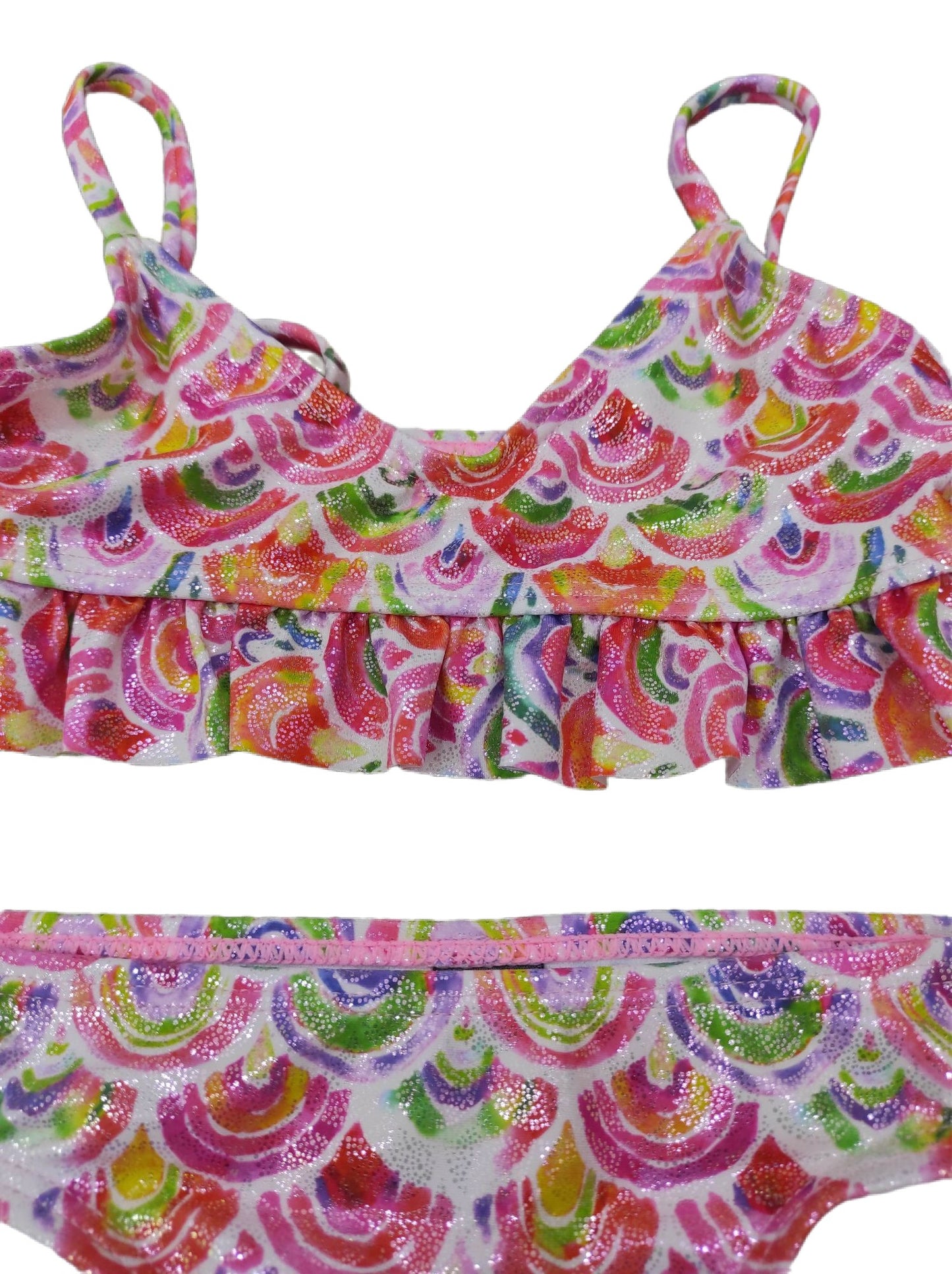 Παιδικό μαγιό για κορίτσι με μπουστάκι με γκλίτερ - Nadia Lingerie