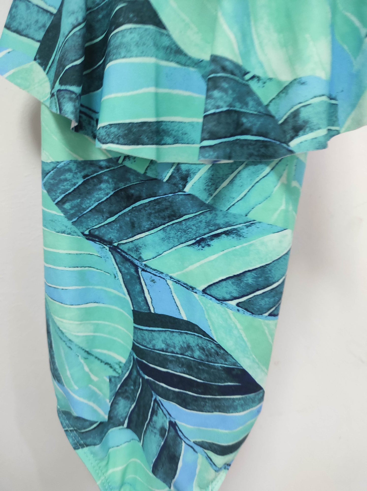 Ολόσωμο μαγιό για κορίτσι γαλάζιο - Nadia Lingerie