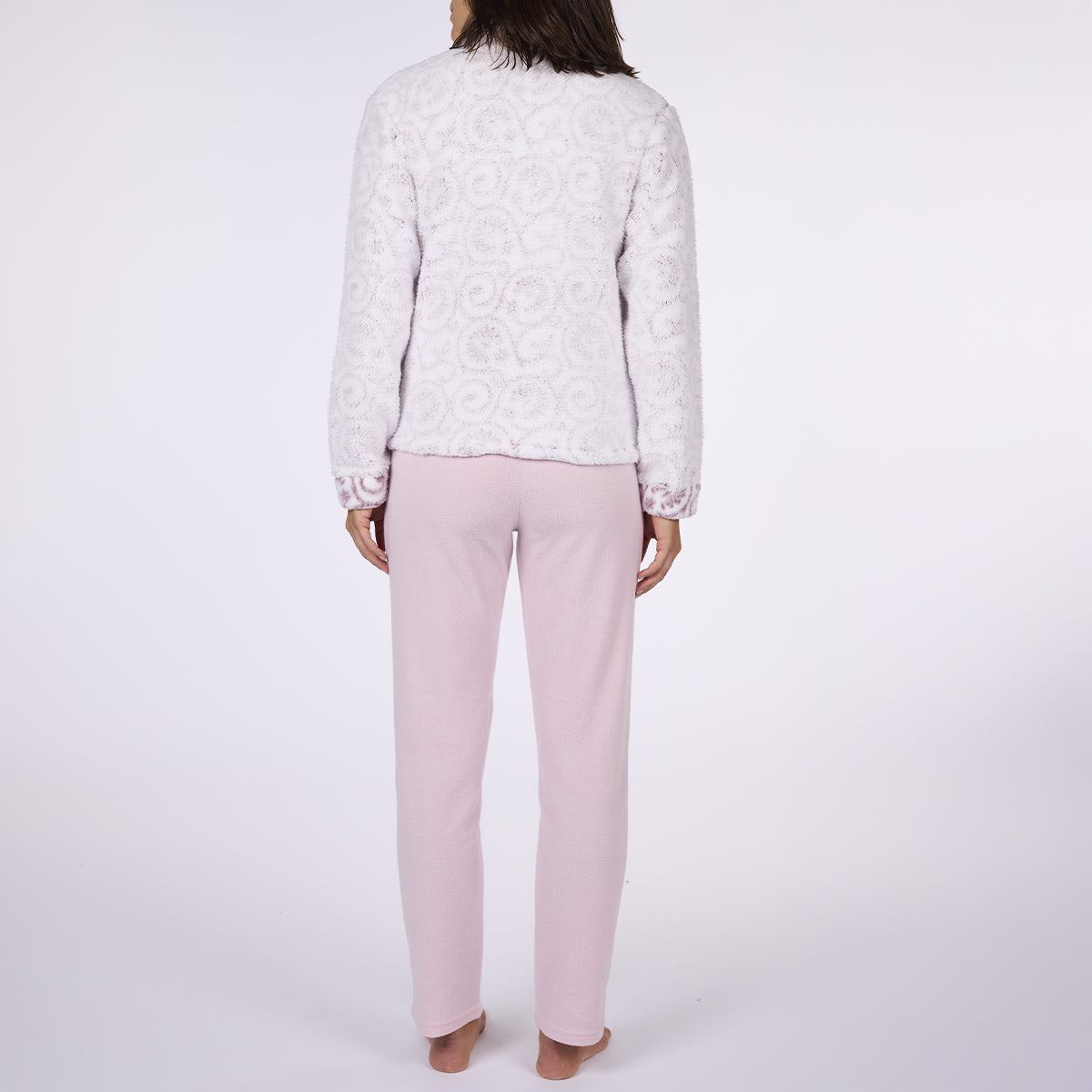Χειμερινές πιτζάμες γυναικείες με φλις - Nadia Lingerie