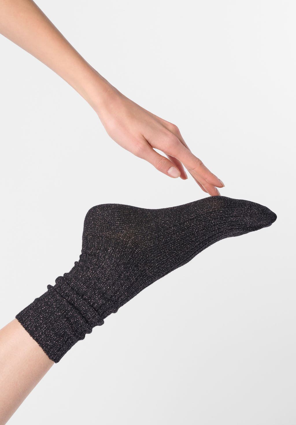 Γυναικείες κάλτσες με γκλιτερ - Nadia Lingerie