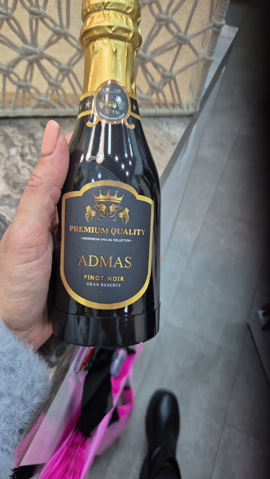 Pinot noir boxer Admas - Nadia Lingerie