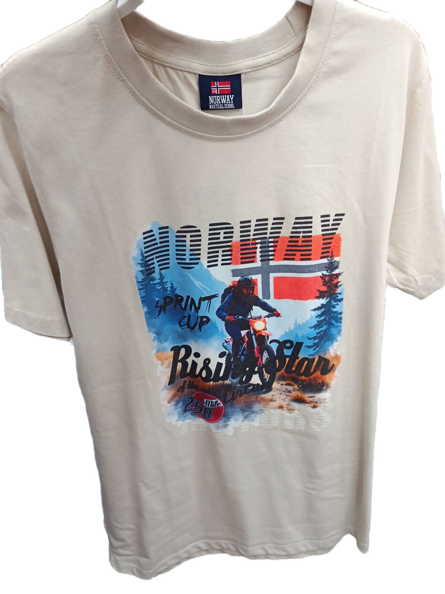 Nautical λευκό t-shirt με στάμπα - Nadia Lingerie
