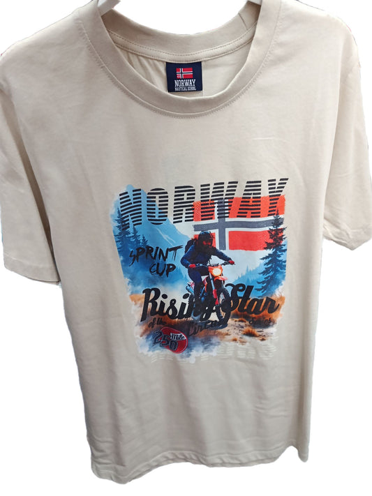 Nautical λευκό t-shirt με στάμπα - Nadia Lingerie
