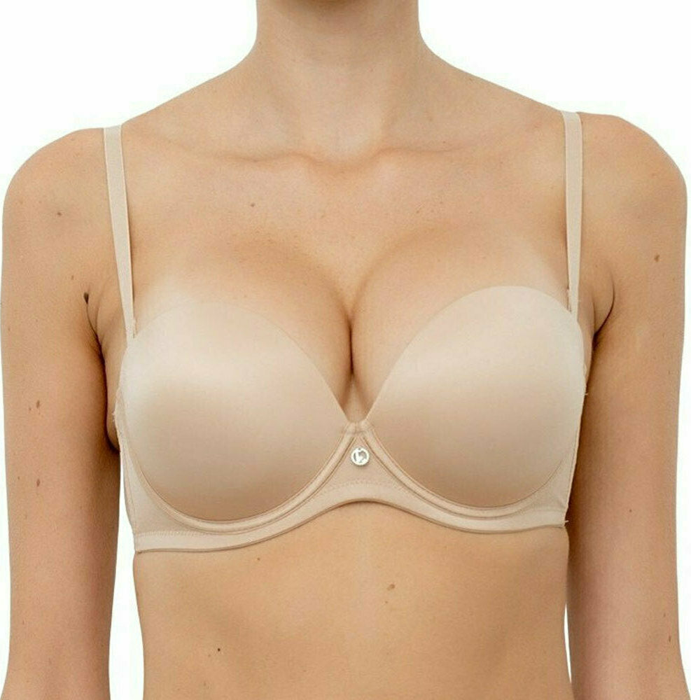 Strapless Σουτιέν Push Up με Μπανέλες