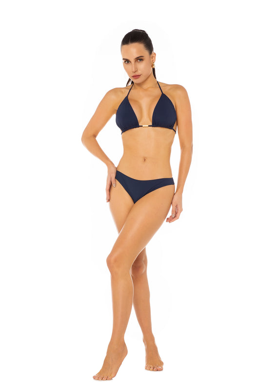 Μαύρο μπικίνι τοπ τριγωνάκι Maryssil - Nadia Lingerie