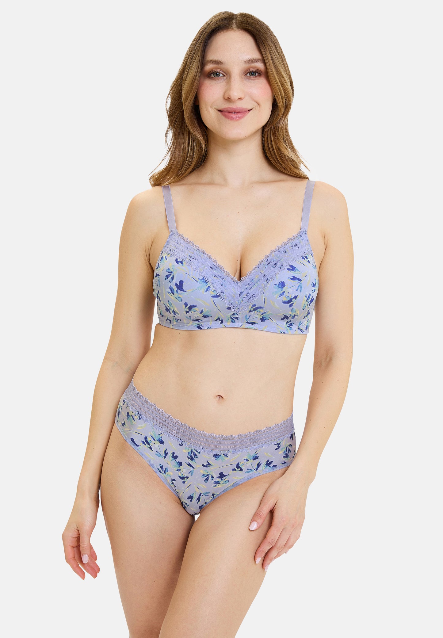 Floral αμπάνελο σουτιέν Sans Complexe - Nadia Lingerie