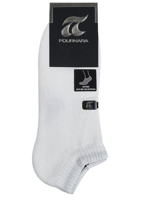 ART : 787 Βαμβακερό καλτσάκι - Κάτω από τον Aστράγαλο - Πετσετέ - Ελαστική Πλέξη - Nadia Lingerie