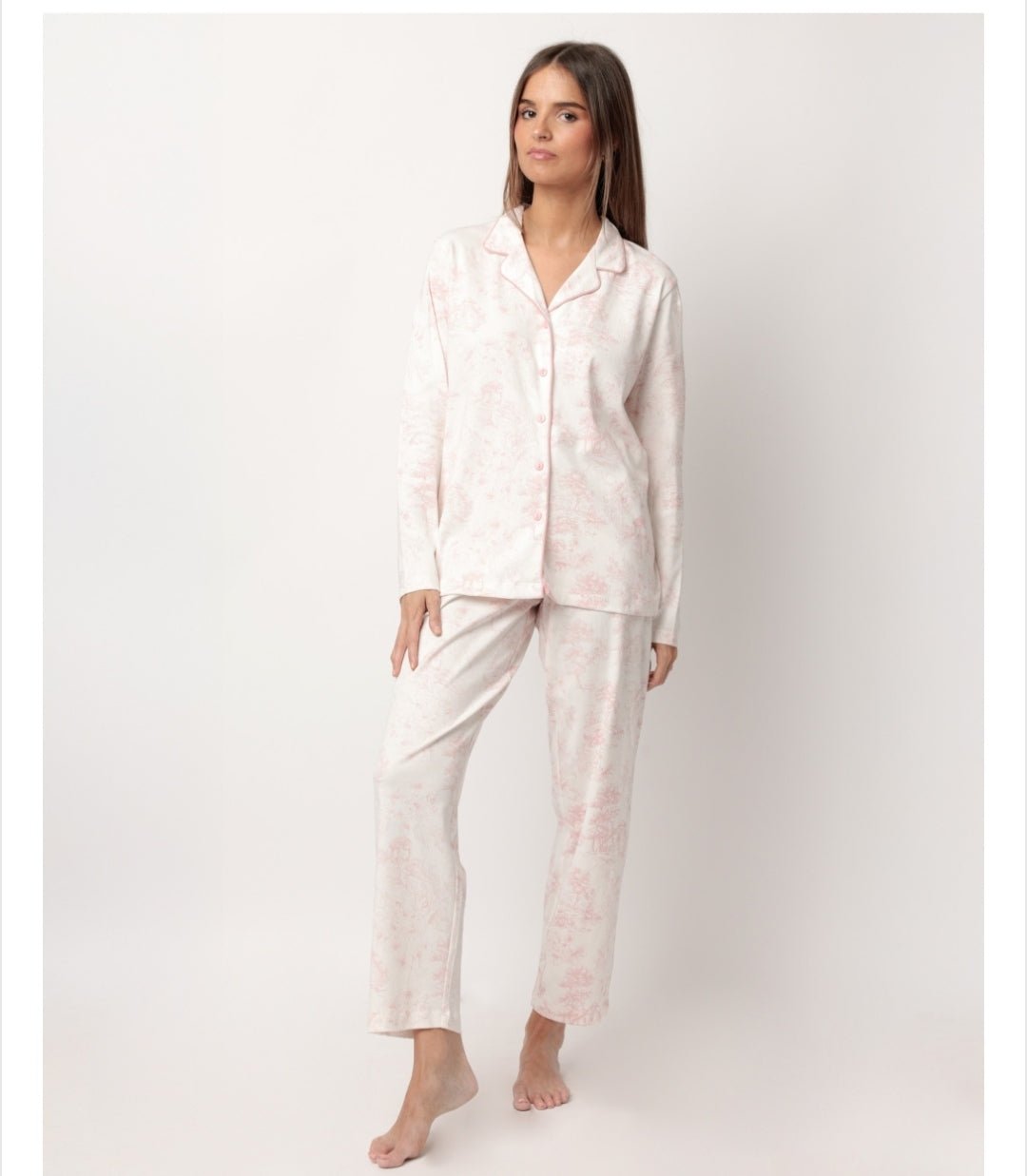 Admas γυναικείες πιτζάμες Toile de Jouy - Nadia Lingerie