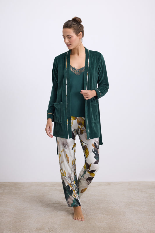 Armeria σετ πιτζάμας 3 τεμαχίων - Nadia Lingerie