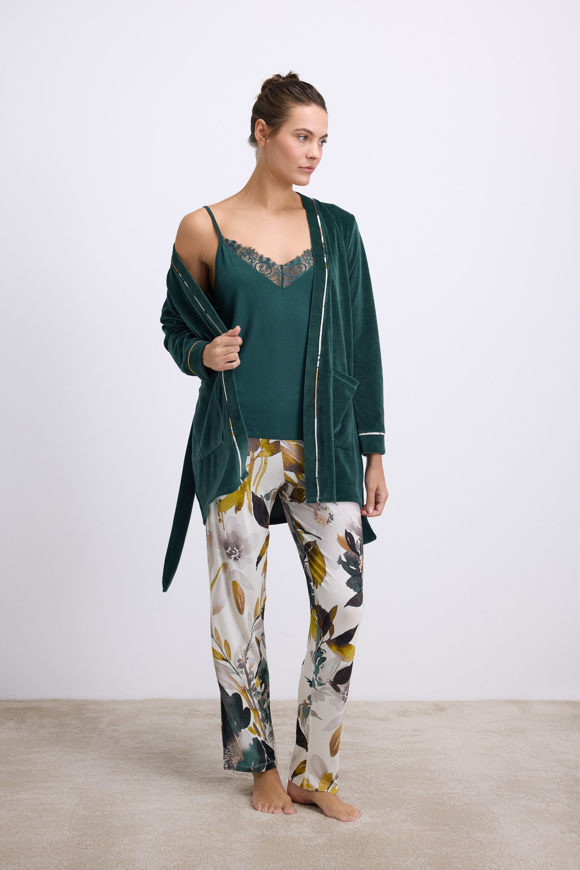 Armeria σετ πιτζάμας 3 τεμαχίων - Nadia Lingerie