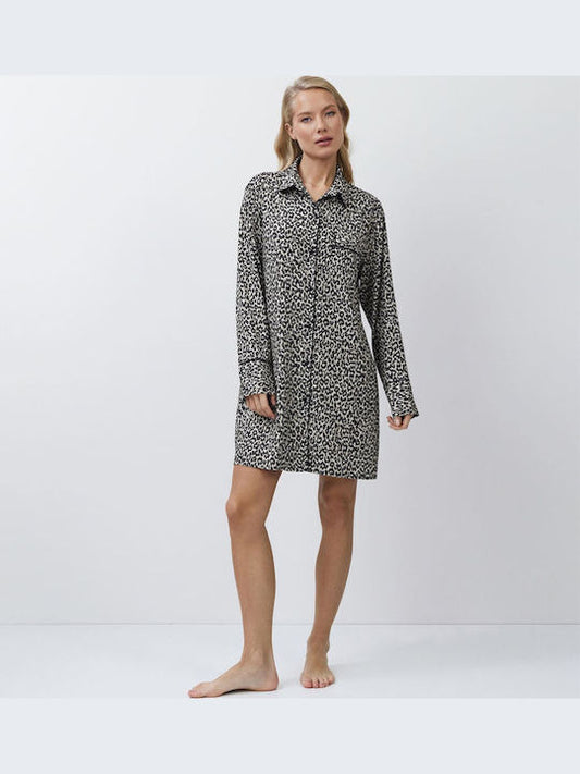 Aruelle Χειμερινό Γυναικείο Νυχτικό Animal - Nadia Lingerie