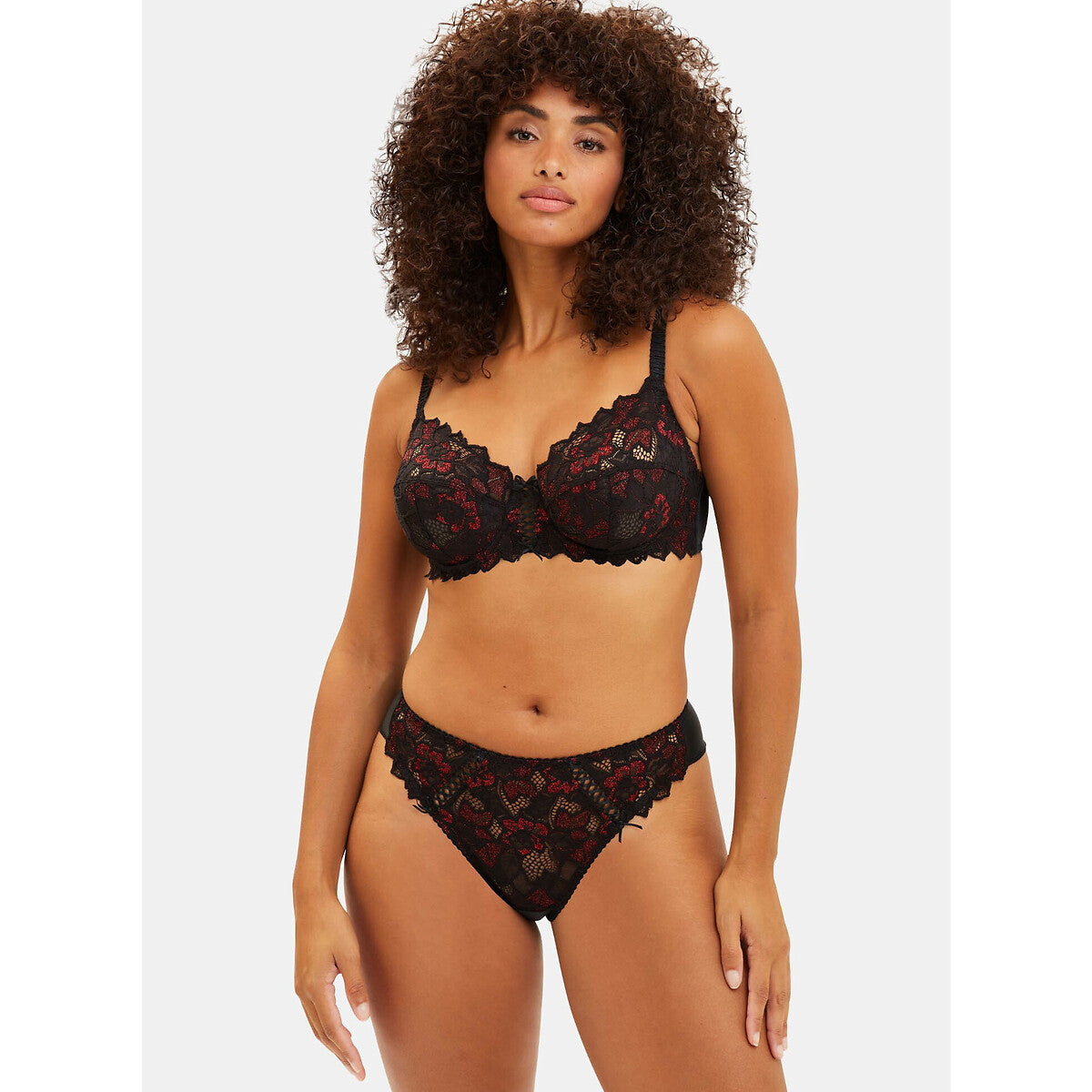 Arum glitter Brazilian string Sans Complexe - Nadia Lingerie