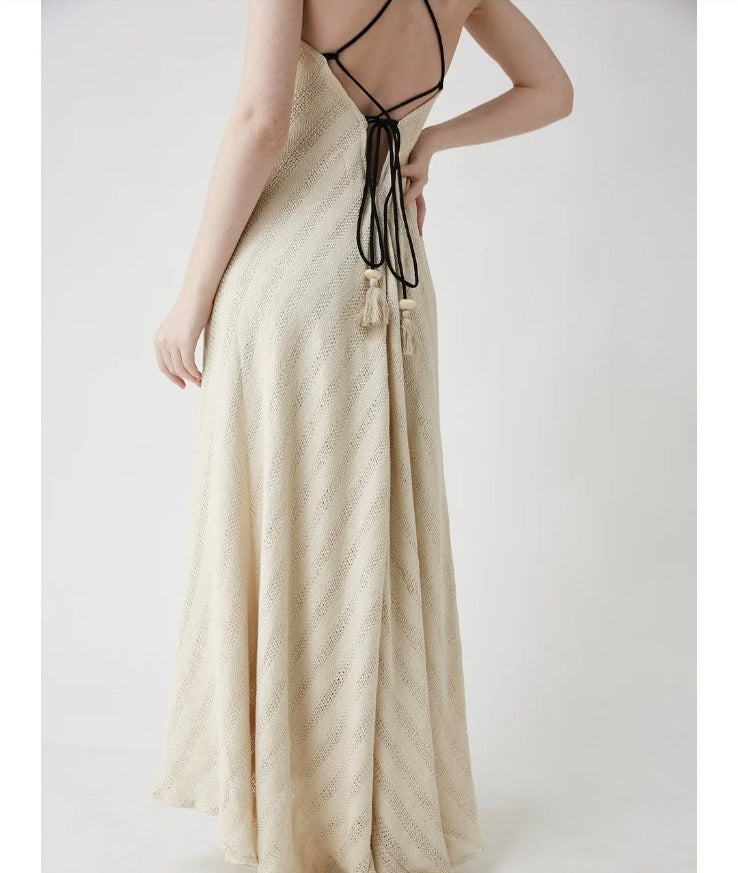 BE SUNSET| Bliss Mai Beige φόρεμα - Nadia Lingerie