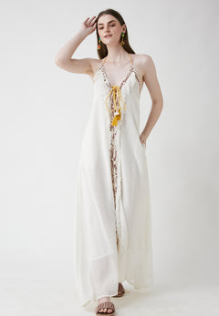 BE SUNSET| Φόρεμα με κρόσσια - Nadia Lingerie