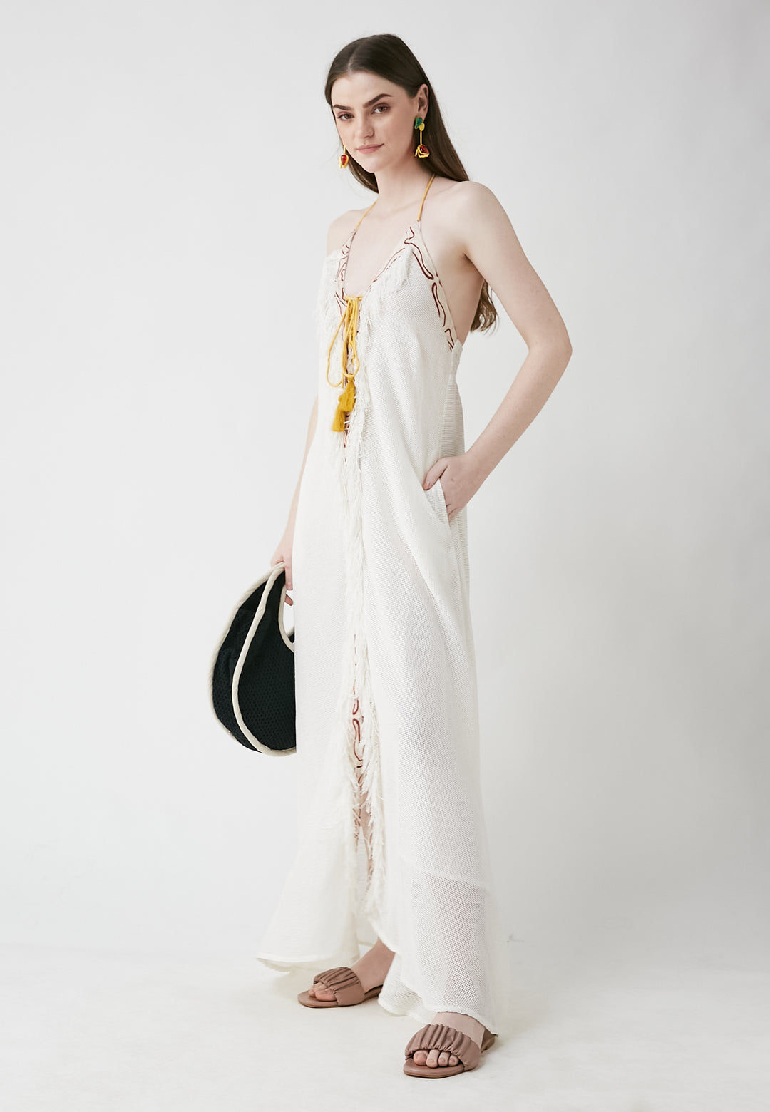 BE SUNSET| Φόρεμα με κρόσσια - Nadia Lingerie