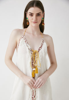 BE SUNSET| Φόρεμα με κρόσσια - Nadia Lingerie