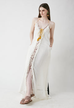 BE SUNSET| Φόρεμα με κρόσσια - Nadia Lingerie