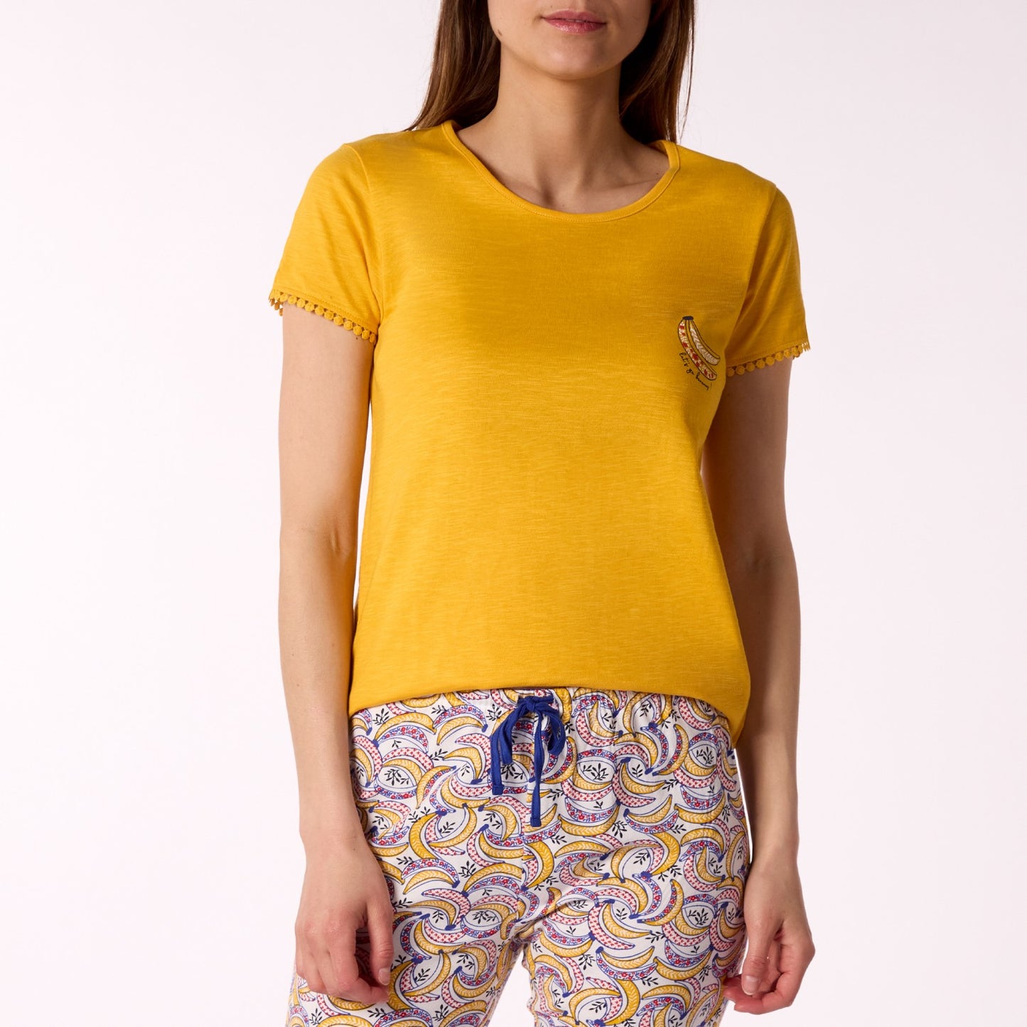 Bananas κοντομάνικη πυτζάμα