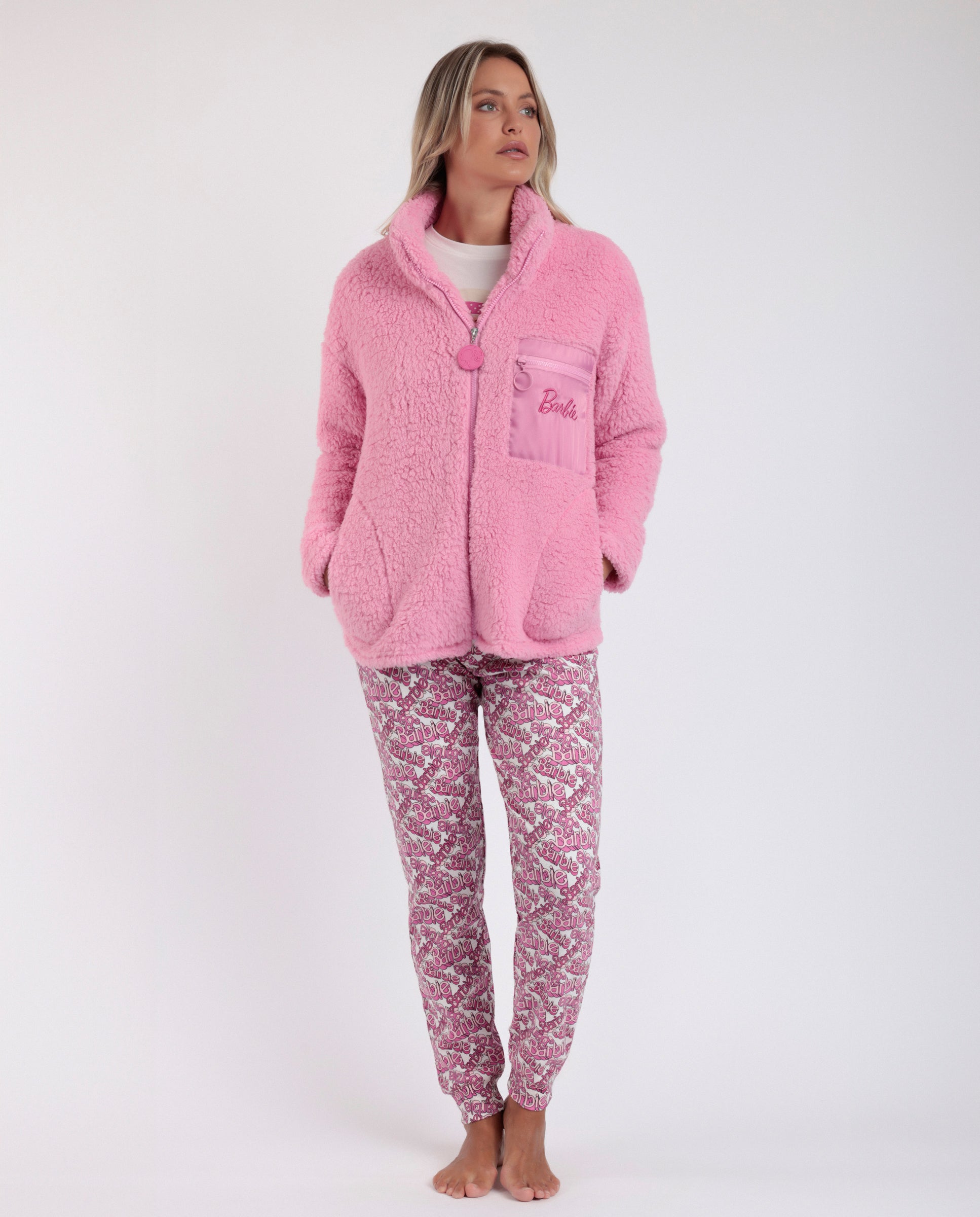 Χνουδωτή ρόμπα Barbie - Nadia Lingerie