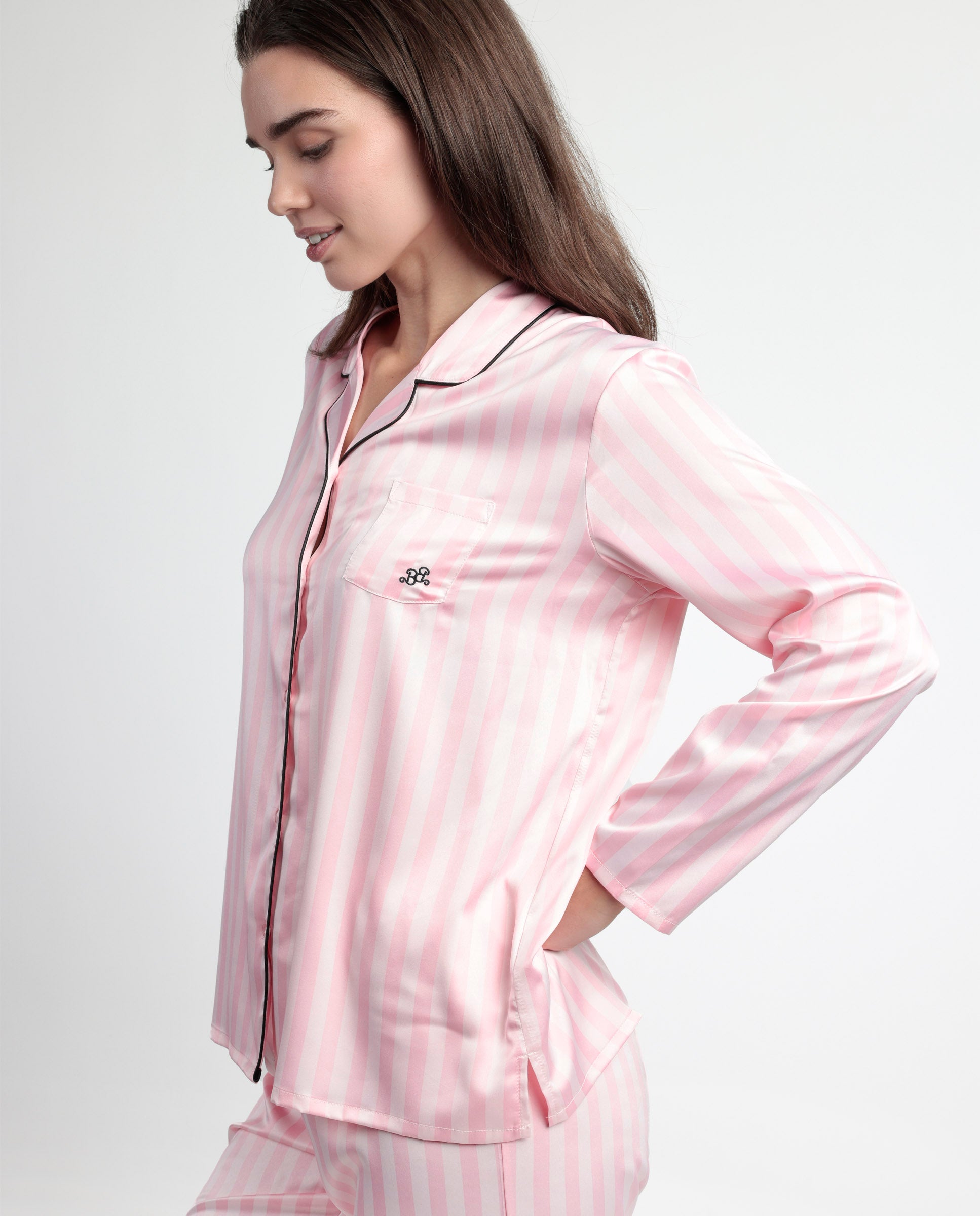 Γυναικείες πιτζάμες ριγέ Barbie by Admas - Nadia Lingerie