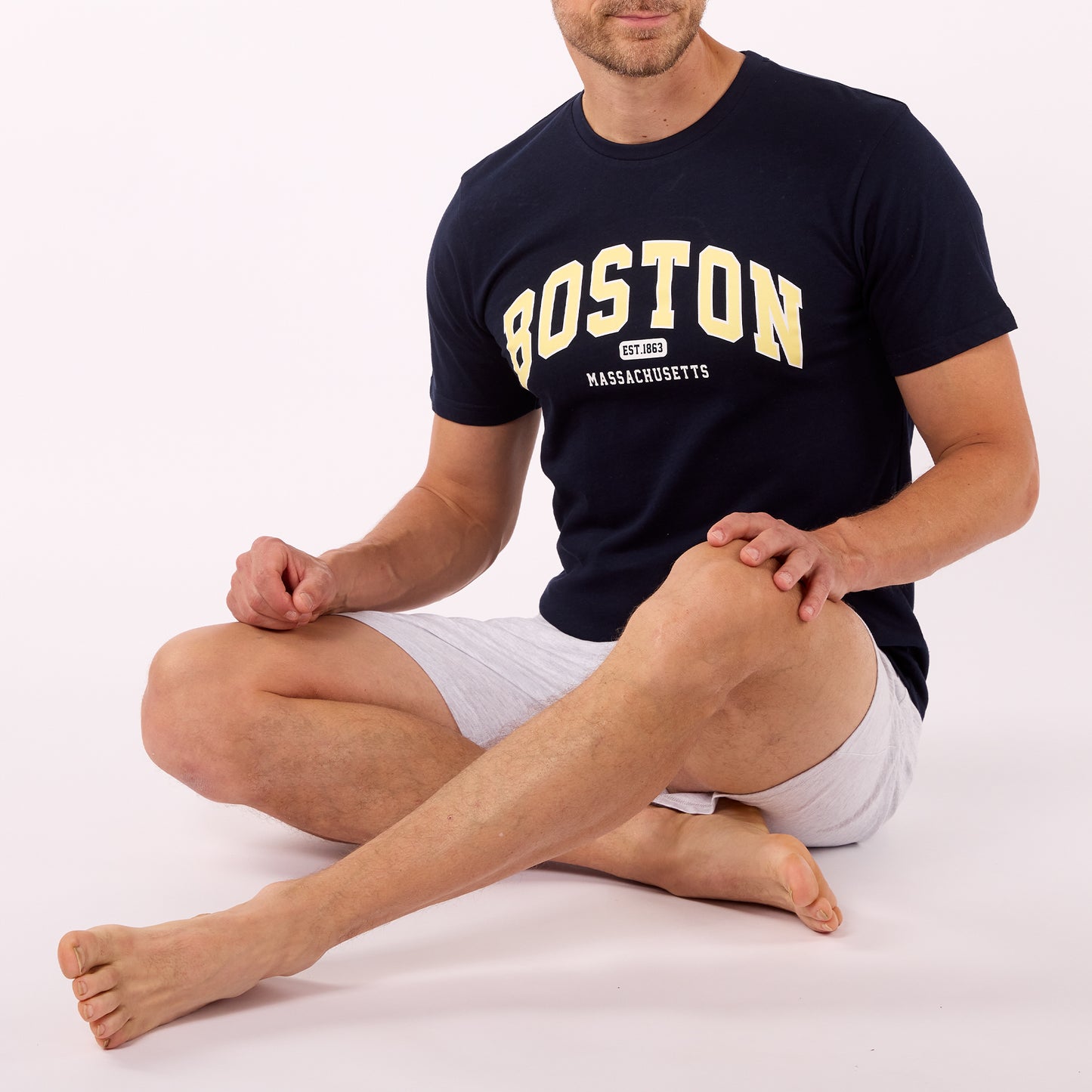 Boston ανδρικές πυτζάμες καλοκαιρινές - Nadia Lingerie