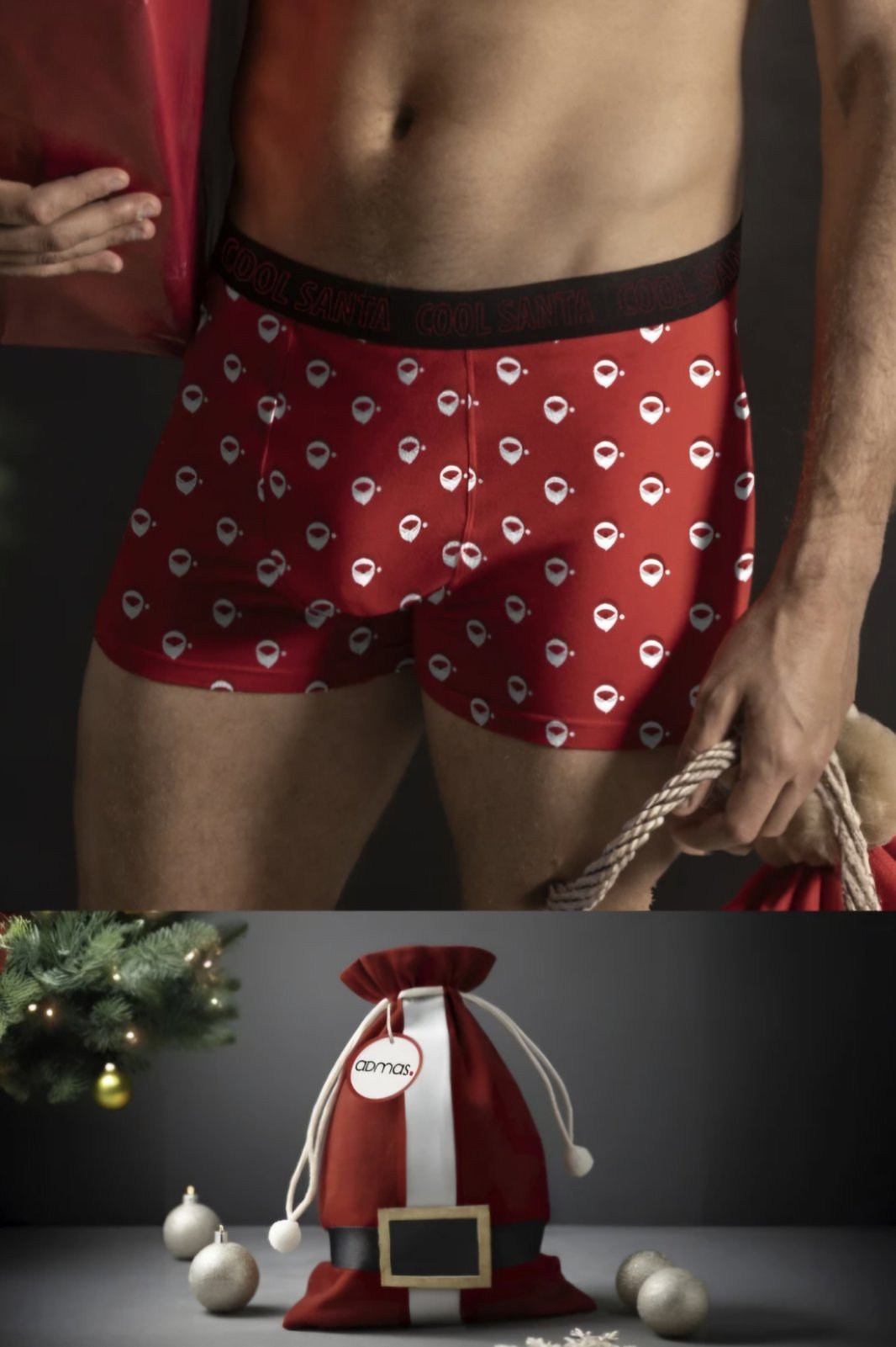 Cool Santa boxer Admas - Nadia Lingerie
