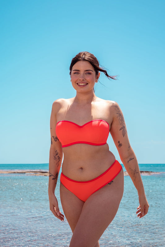 Curvy Kate neon bikini