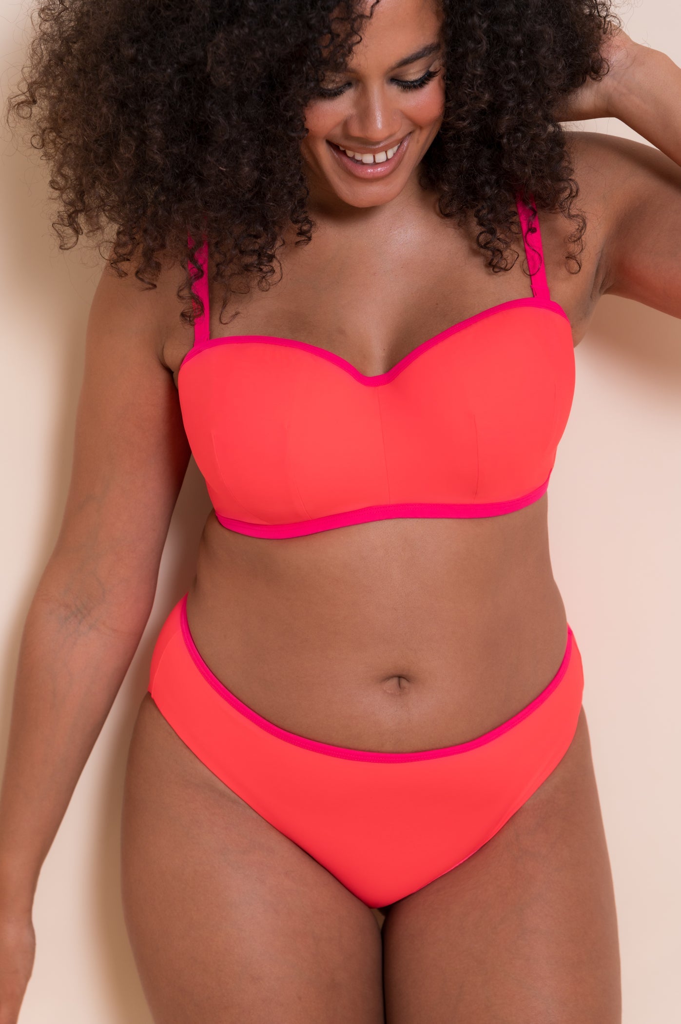 Curvy Kate neon bikini bottom - Nadia Lingerie