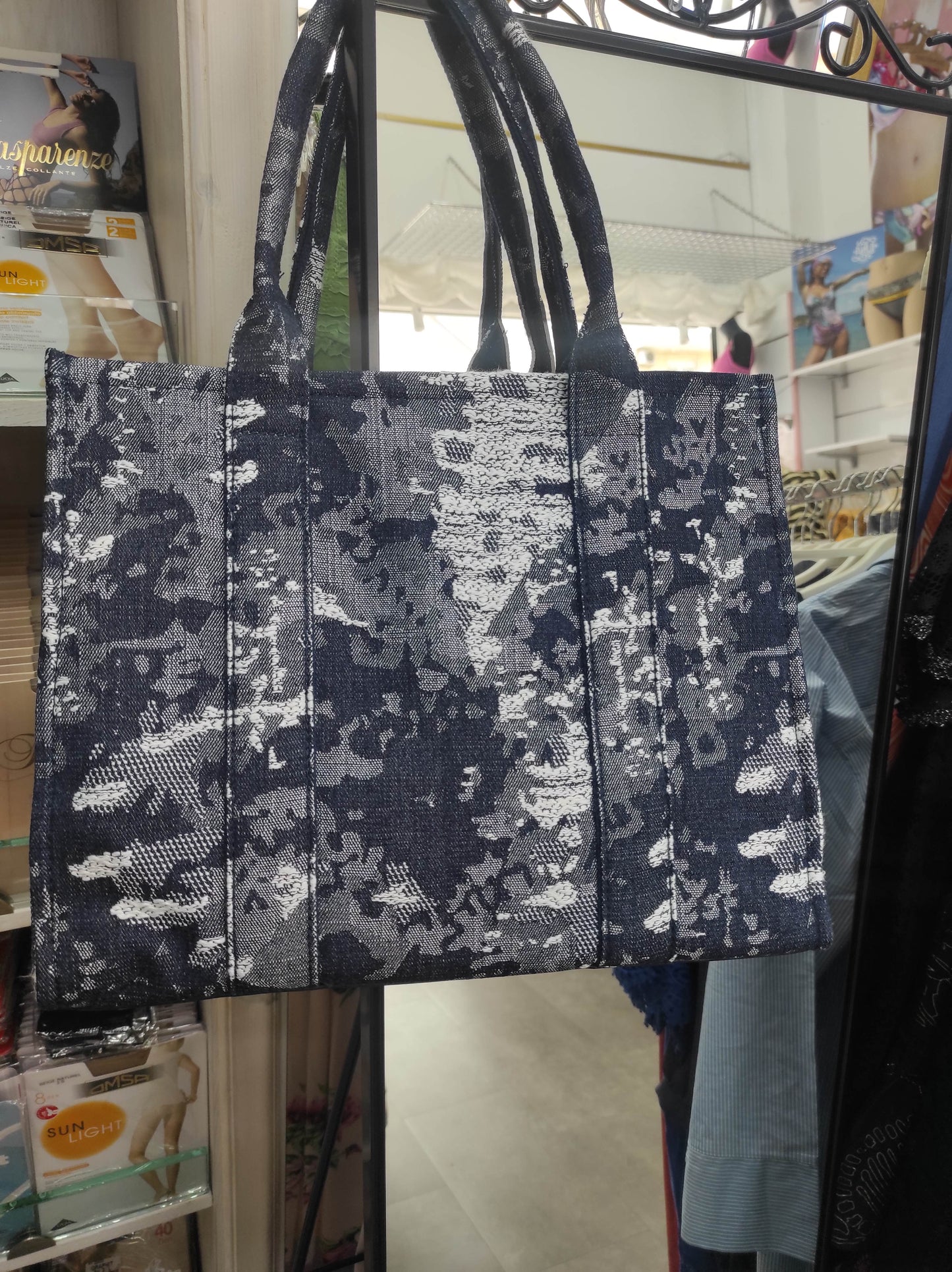 Denim tote Τσάντα παραλίας - Nadia Lingerie