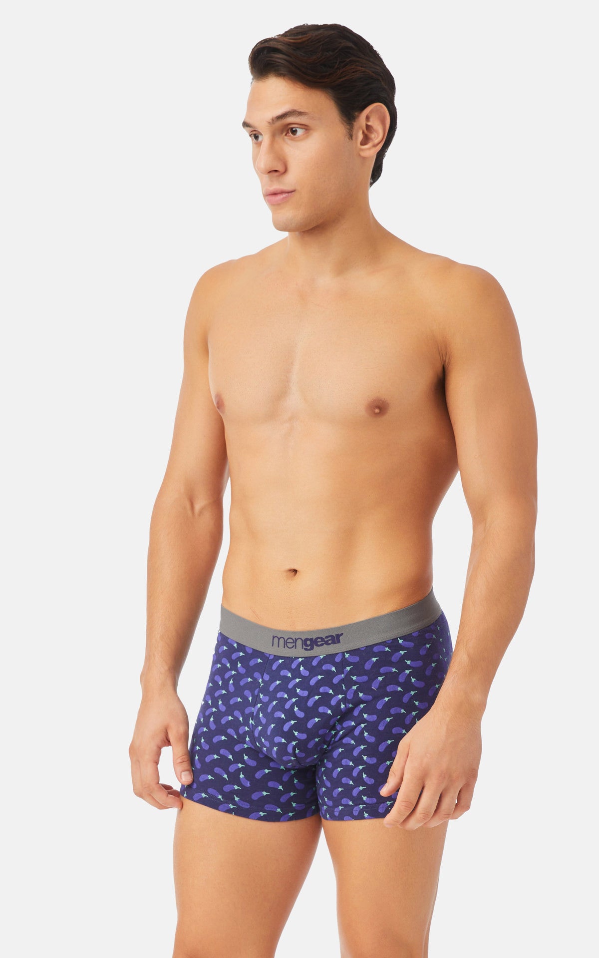 Eggplant Mengear Ανδρικό Boxer 2τμχ - Nadia Lingerie
