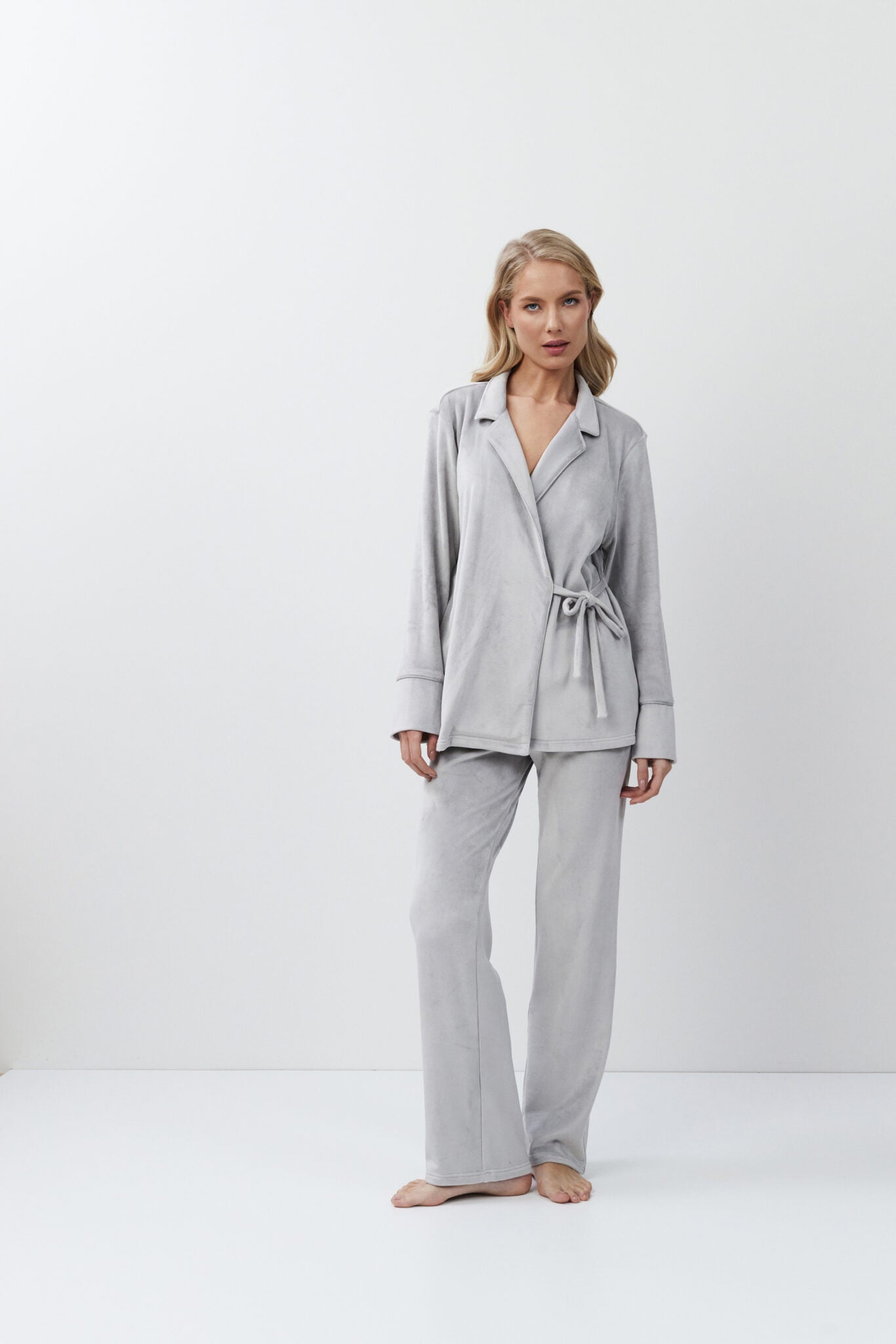 Gabby πιτζάμες κρουαζε βελούδινες Aruelle - Nadia Lingerie