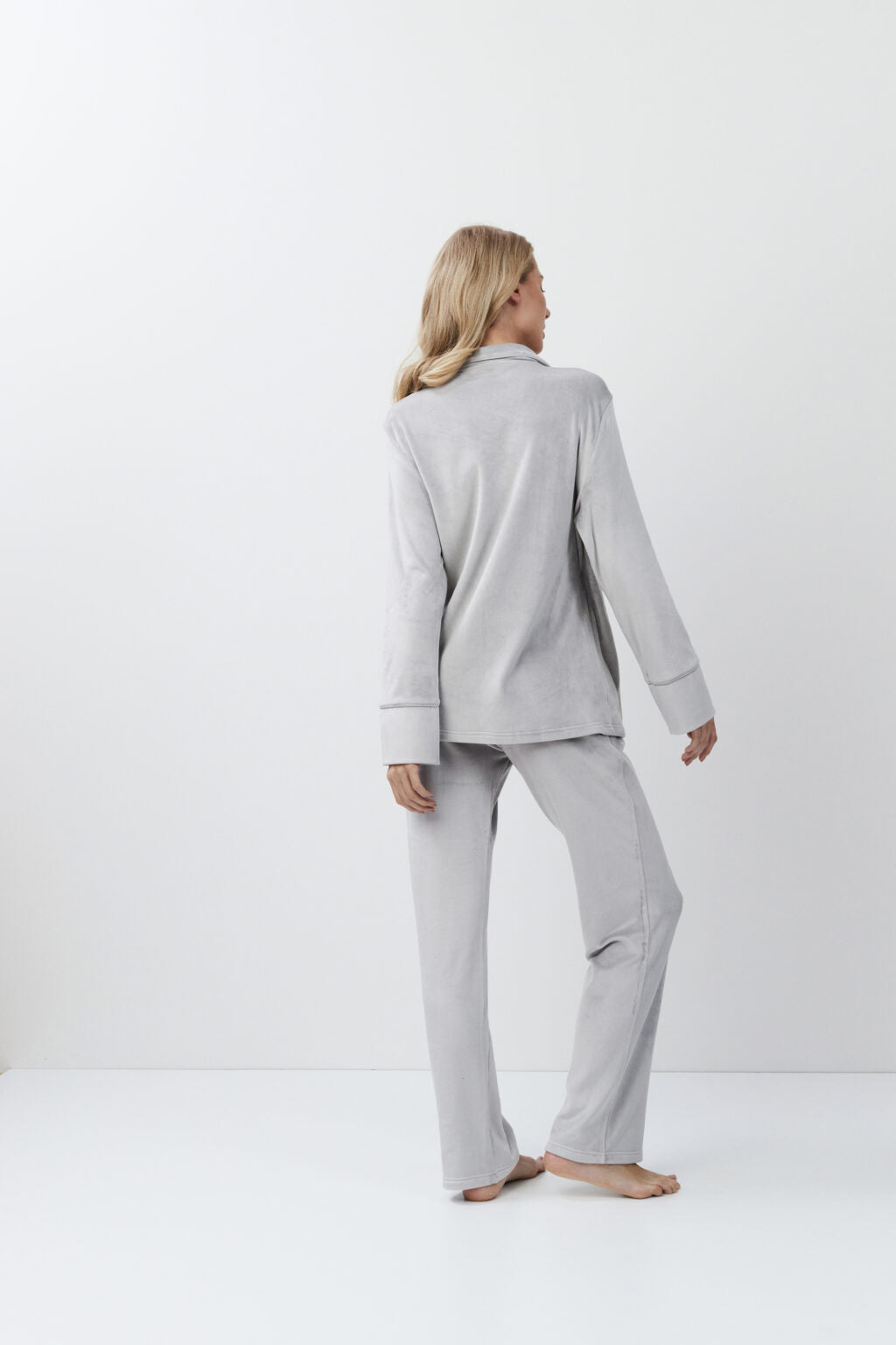 Gabby πιτζάμες κρουαζε βελούδινες Aruelle - Nadia Lingerie