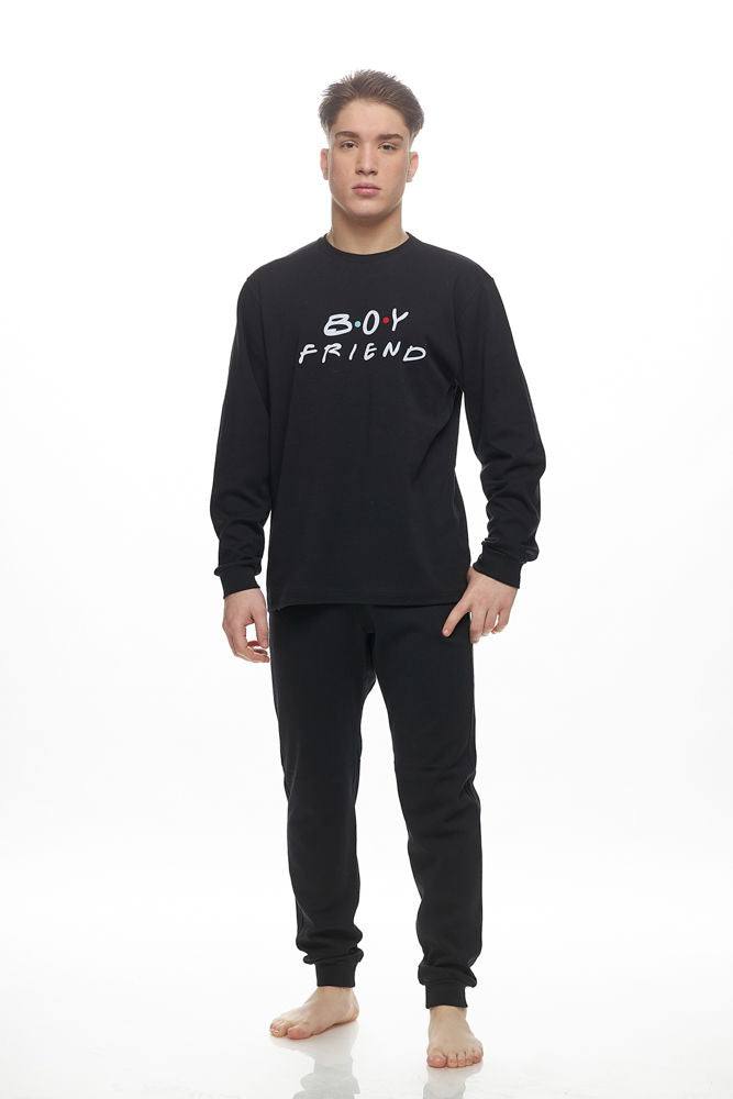 Galaxy ανδρικές πιτζάμες Boyfriend - Nadia Lingerie