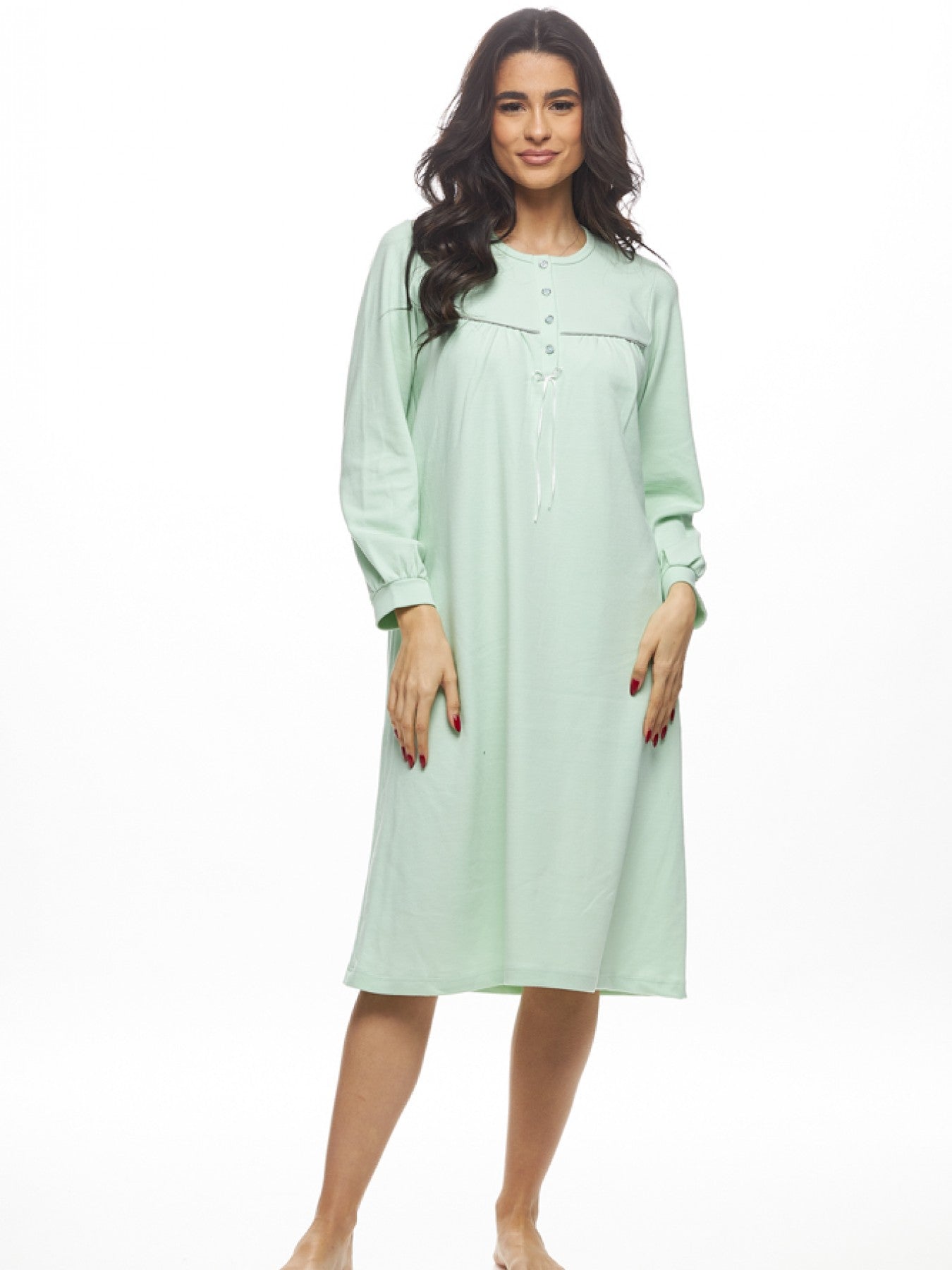 Galaxy Χειμερινό Γυναικείο Νυχτικό - Nadia Lingerie