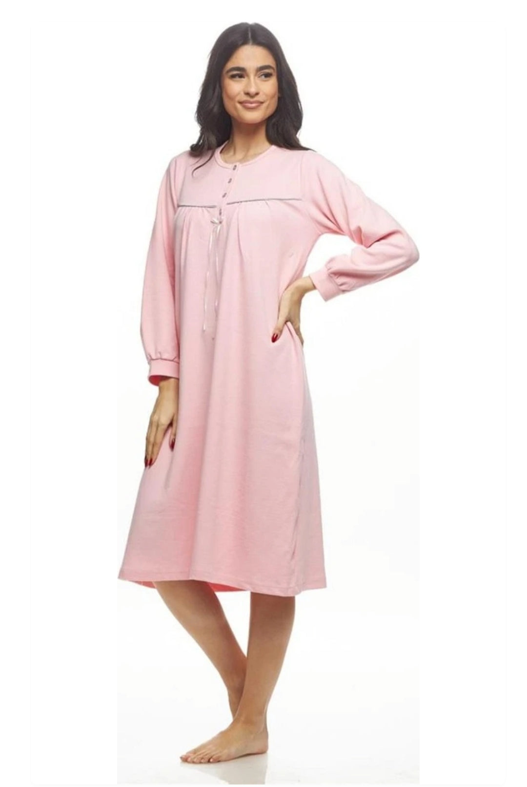 Galaxy Χειμερινό Γυναικείο Νυχτικό - Nadia Lingerie