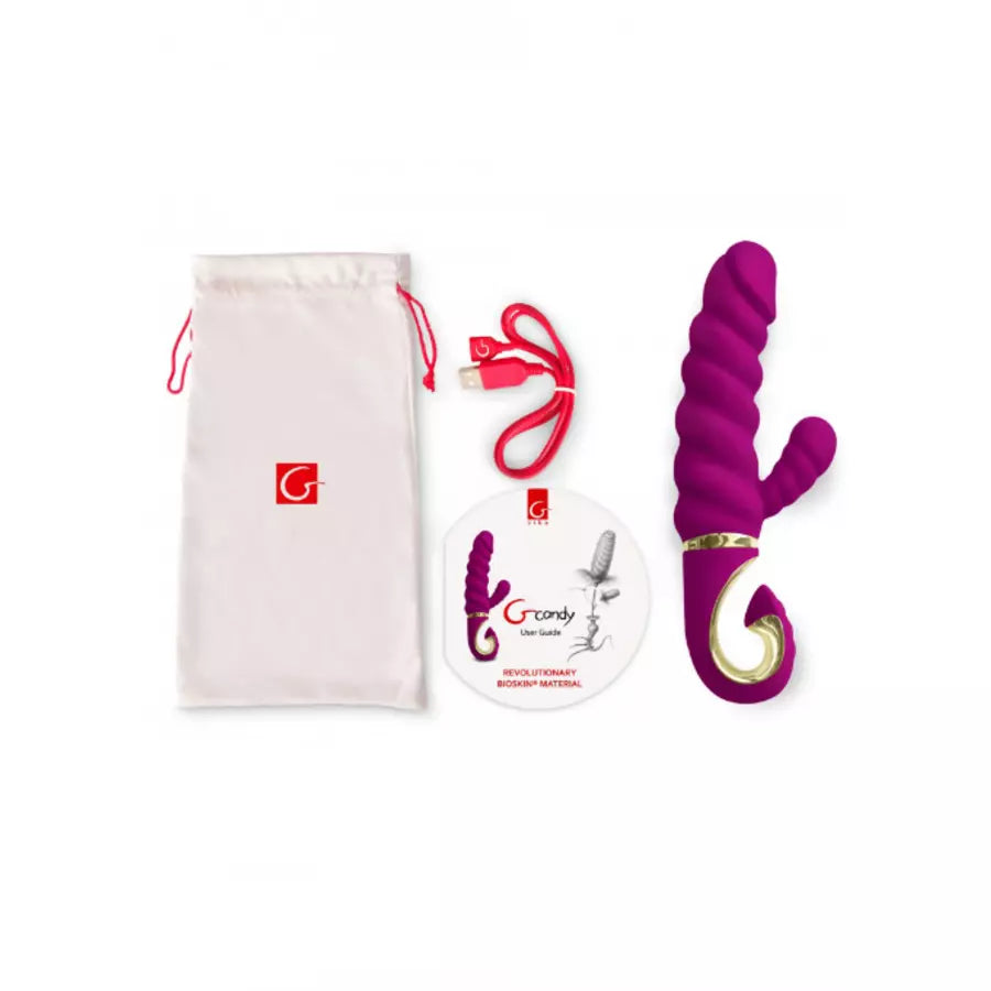 Gcandy Επαναφορτιζόμενος Δονητής Σιλικόνης - Nadia Lingerie