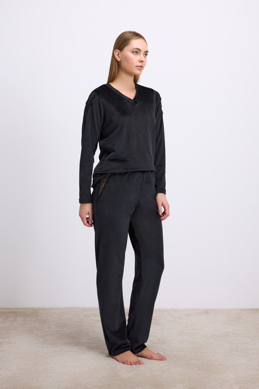 Βελούδινο σετ πιτζάμας Goldenbay - Nadia Lingerie