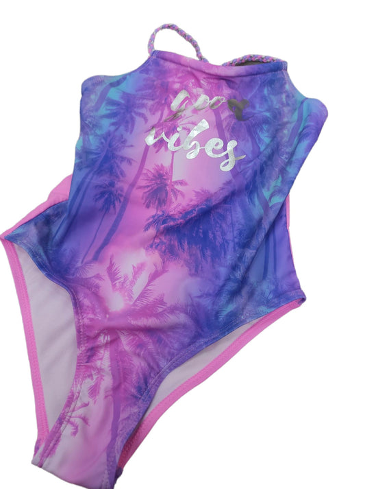 Ολόσωμο μαγιό για κορίτσι Good vibes - Nadia Lingerie