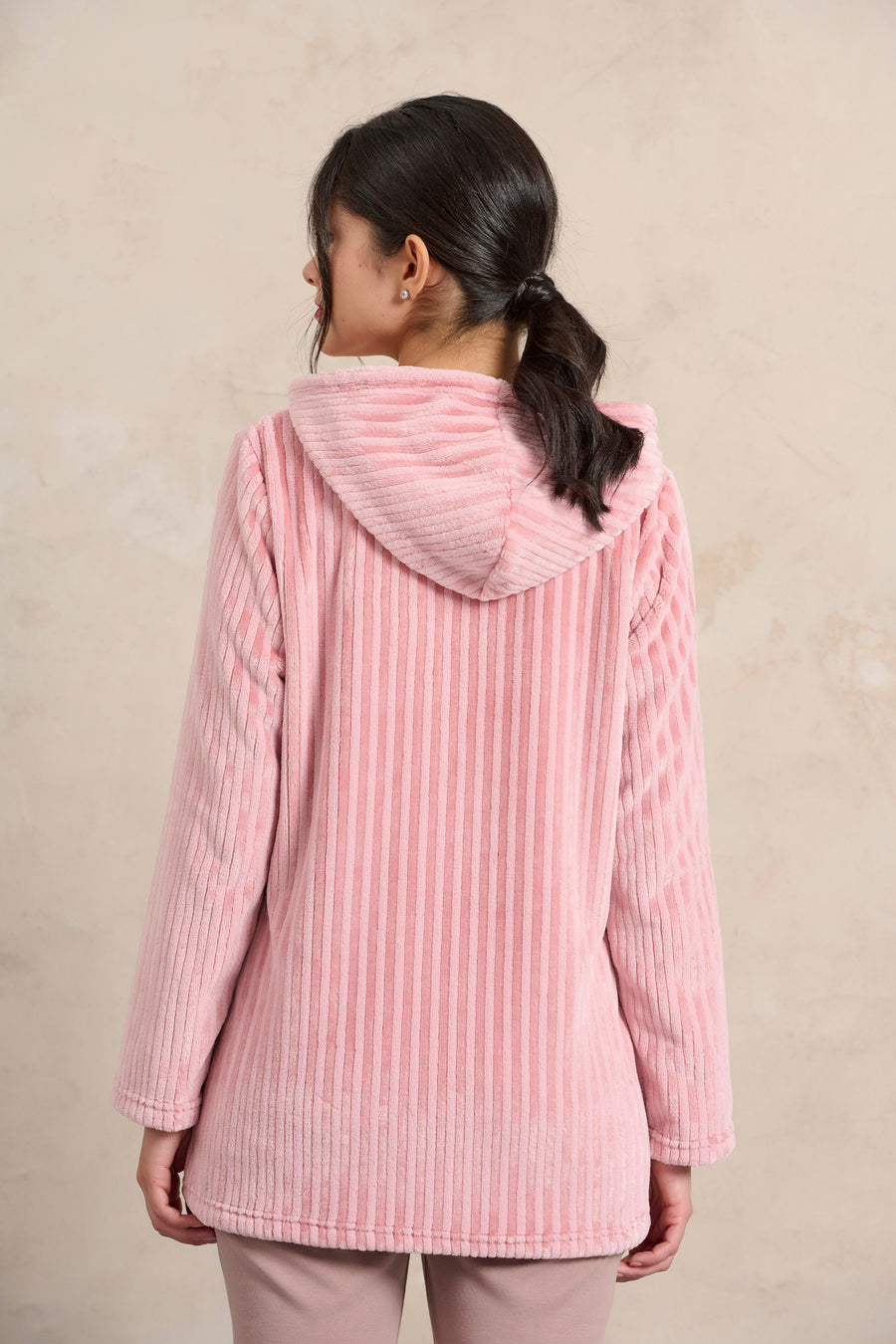 Σακάκι φερμουάρ κουκούλα Jeanette - Nadia Lingerie