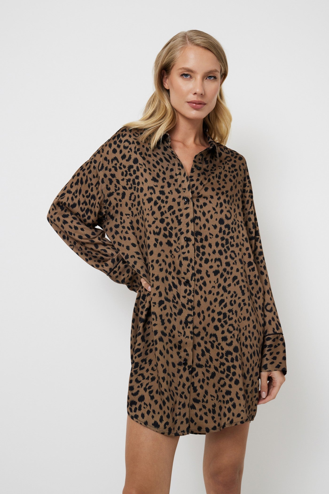 Kianna νυχτικό animal printed by Aruelle