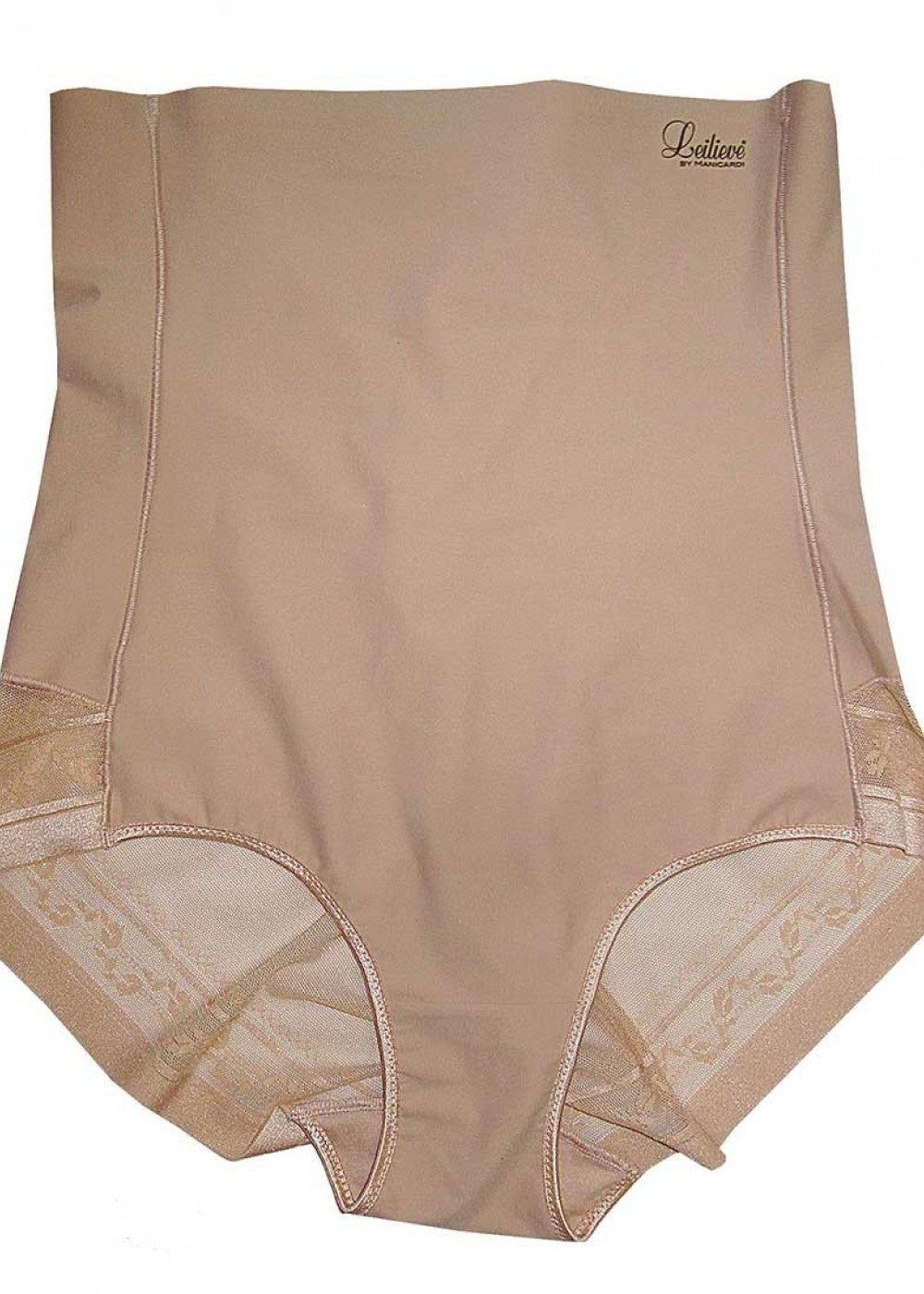 Lastex high waisted μπεζ - Nadia Lingerie