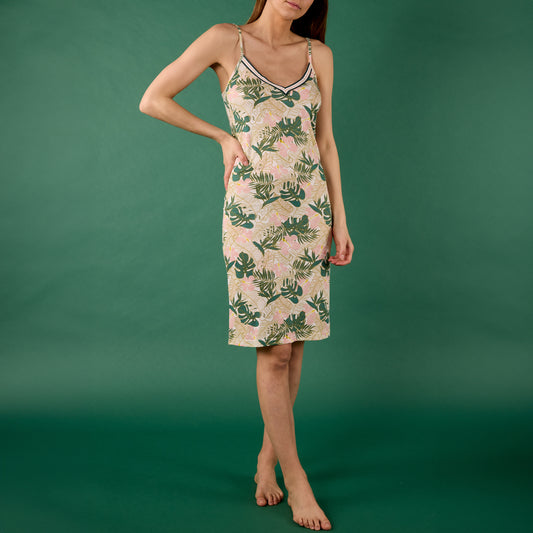 Leaves pajama dress - Nadia Lingerie