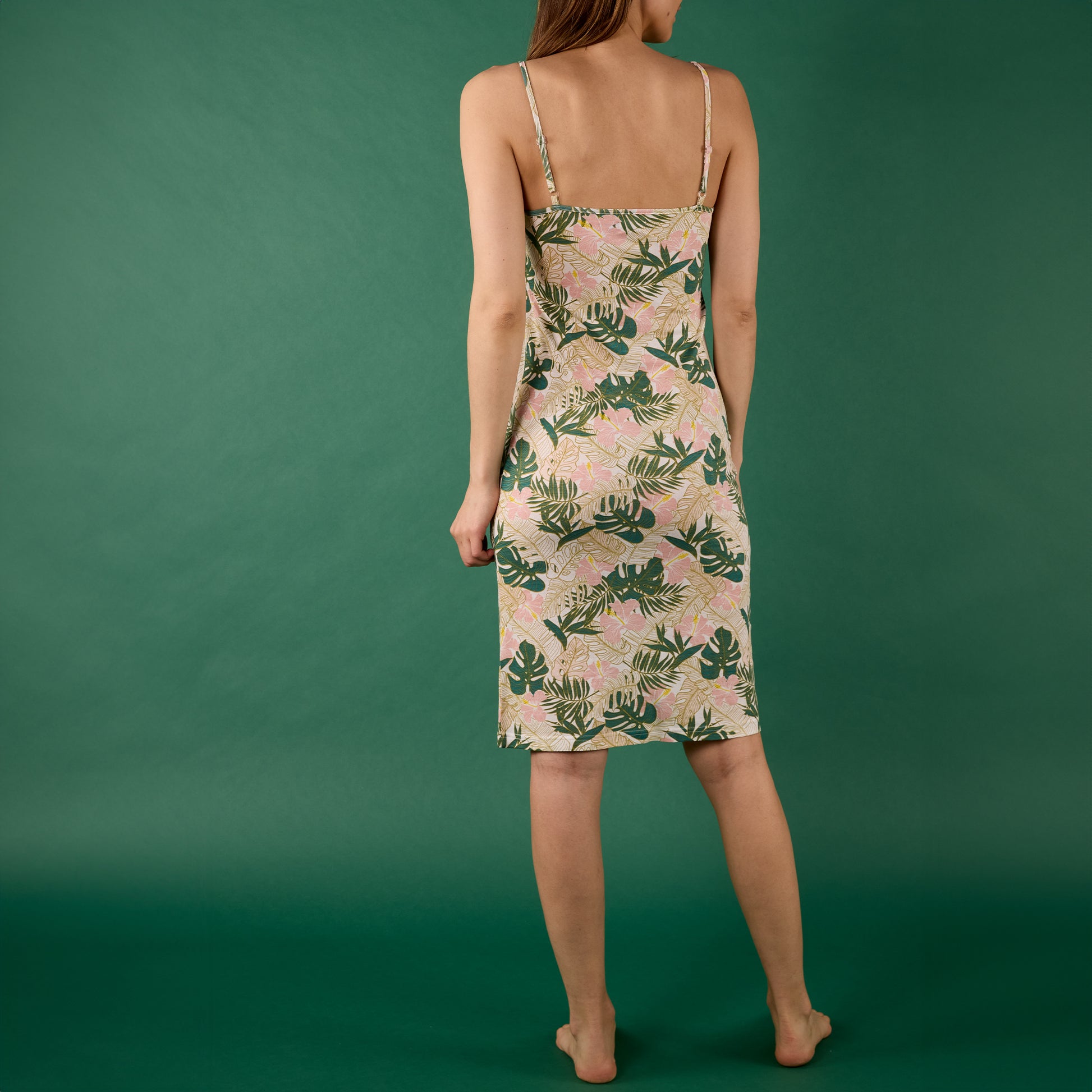 Leaves pajama dress - Nadia Lingerie