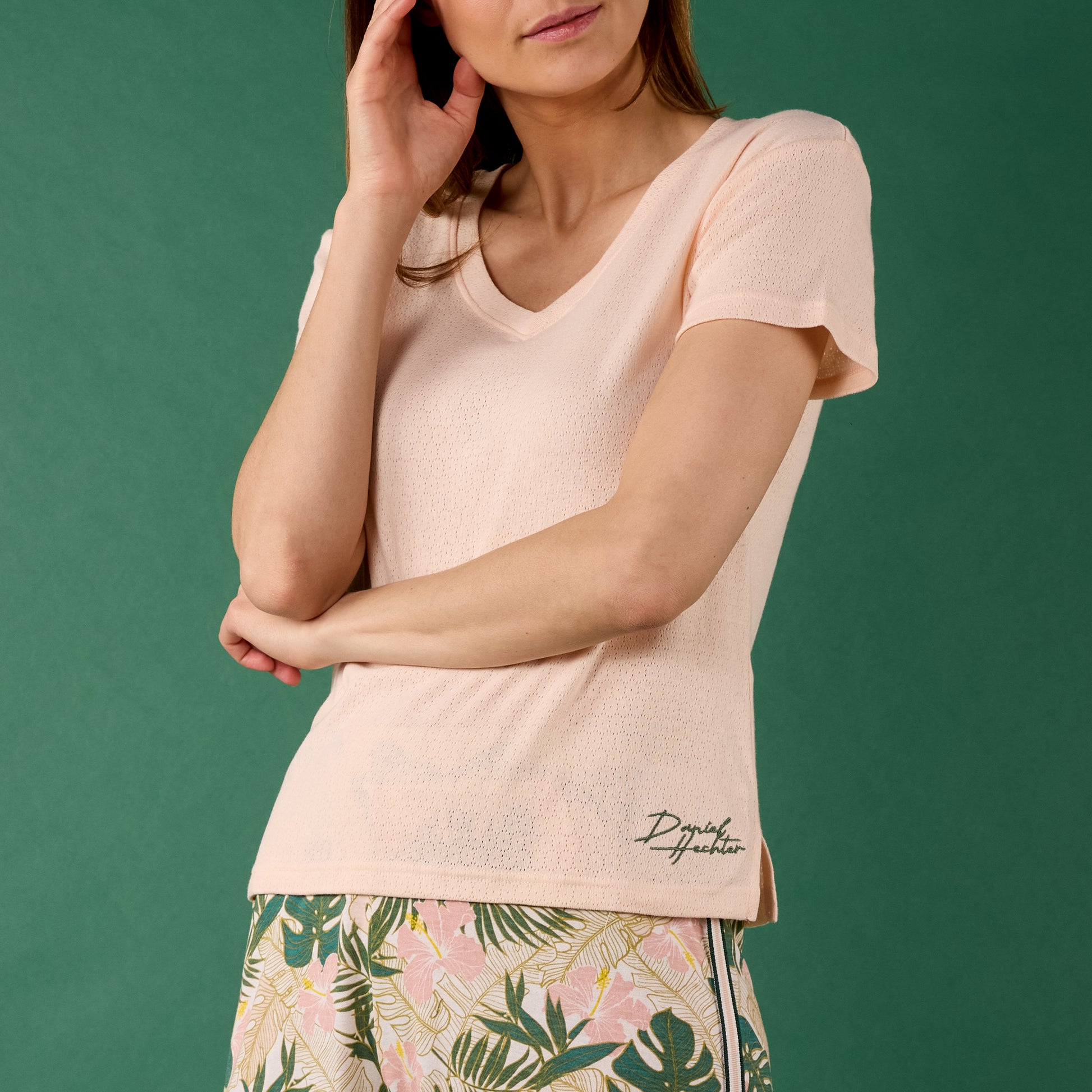 Leaves palazzo pajamas 