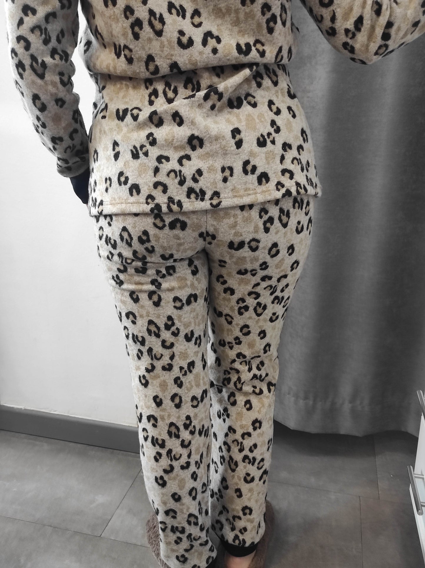 Leopard printed pajamas - Nadia Lingerie